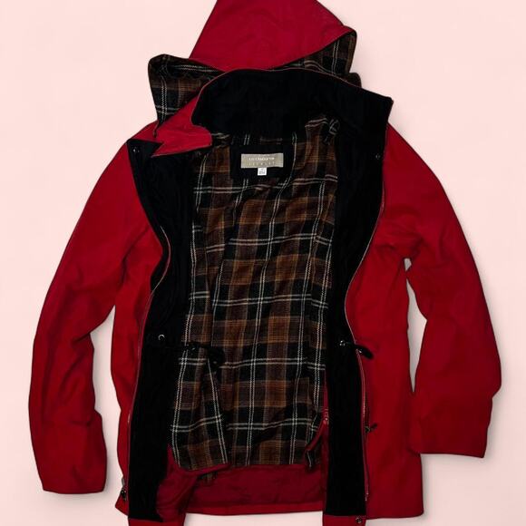 Vintage red liz claiborne winter jacket - Picture 5 of 6